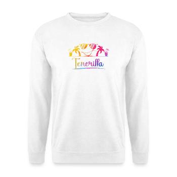 Tenerife sunny island Rainbow - Unisex Sweatshirt - white - Front