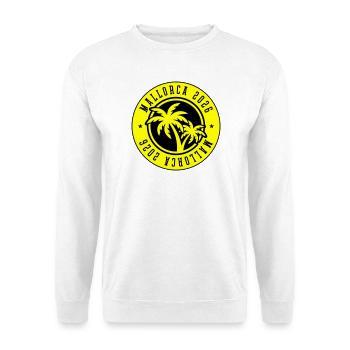 Palmiers de Majorque 2026 - Sweat-shirt Unisexe - blanc - Devant