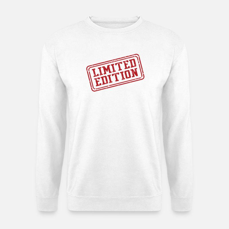 Limited Edition Stempel Symbol - Unisex Pullover - Weiß