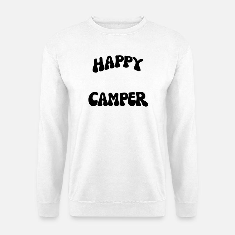 Happy Camper - Unisex Sweatshirt - white