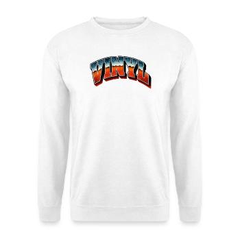 Bootleg en vinyle - Sweat-shirt Unisexe - blanc - Devant