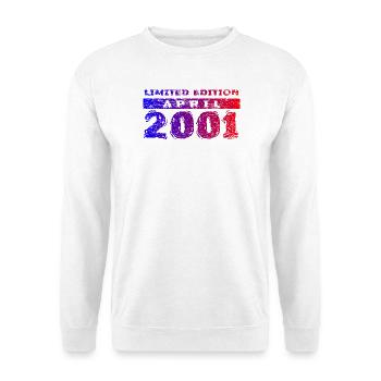 25e anniversaire Édition Limitée 04/2001 - Sweat-shirt Unisexe - blanc - Devant