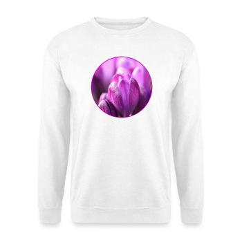 Crocuses Crocus Purple Flowers Crocus Bud - Unisex Sweatshirt - white - Front