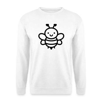 bee - Unisex Sweatshirt - white - Front