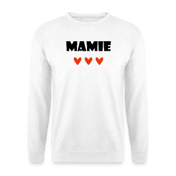 OMA. MAMA. OMA. MUTTERTAG - Unisex Pullover - Weiß - Vorne