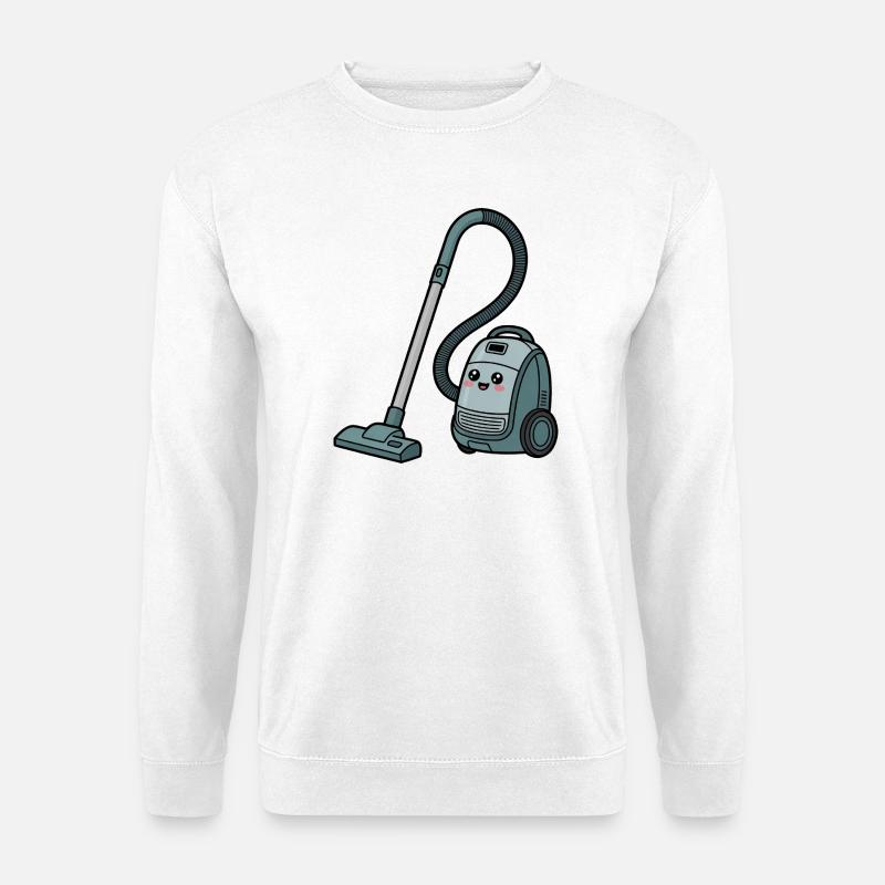 Staubsauger - Unisex Pullover - Weiß