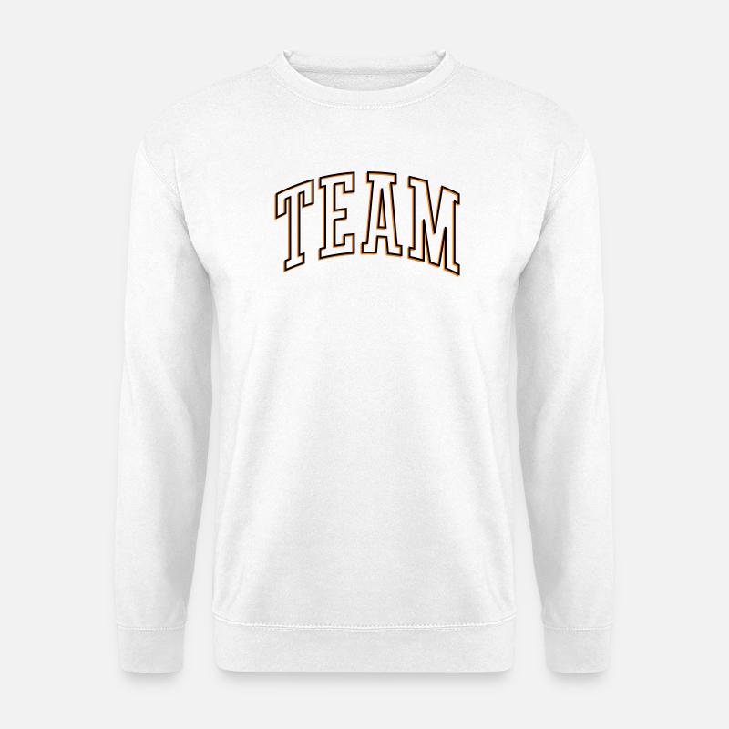 Team Outline - Unisex Pullover - Weiß