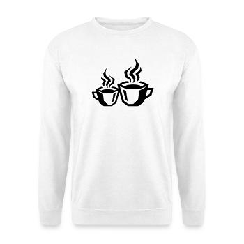 Coffee Symbol Coffee - Unisex Sweatshirt - white - Front