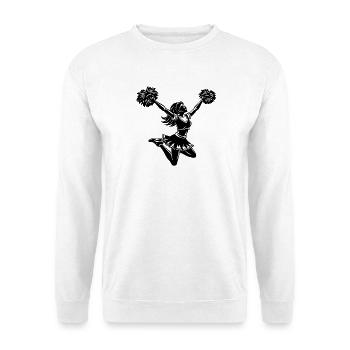 Cheerleader Cheer Jumping - Unisex Sweatshirt - white - Front