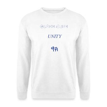 Guadeloupe - Unisex Pullover - Weiß - Vorne