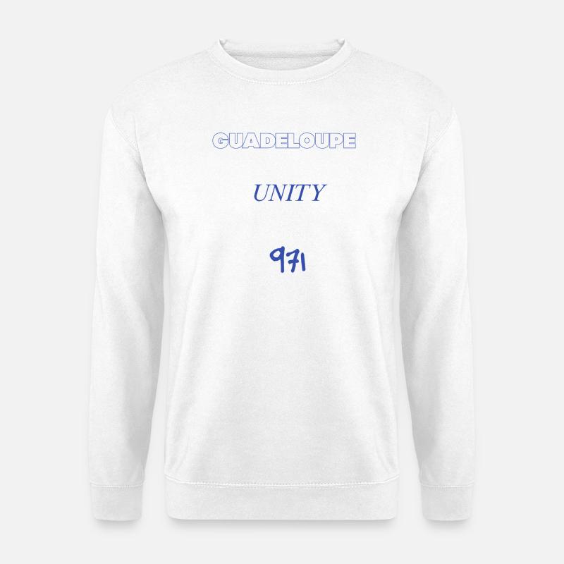 Guadeloupe - Unisex Pullover - Weiß