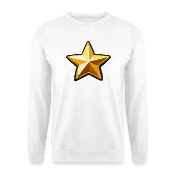 stern - Unisex Pullover - Weiß - Vorne