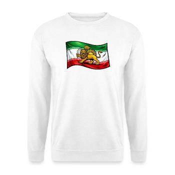 Persien Iran Fahne - Unisex Pullover - Weiß - Vorne