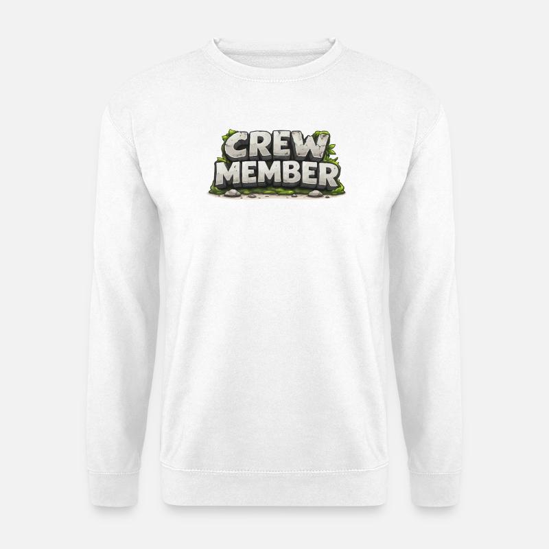 crew-member - Unisex Pullover - Weiß