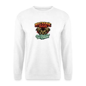 Mechanic Dad: Cool Mechanic Life - Unisex Sweatshirt - white - Front