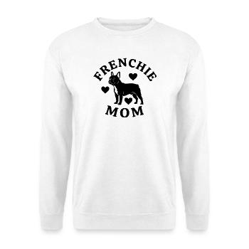 Frenchie_MomFrenchie Mom - Unisex Sweatshirt - white - Front