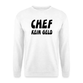 Chef - Unisex Pullover - Weiß - Vorne