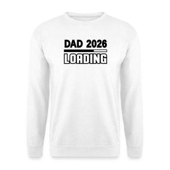 dad_2026_loading - Unisex Pullover - Weiß - Vorne