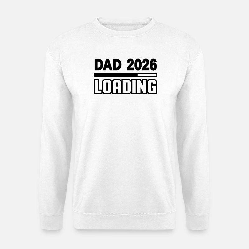 dad_2026_loading - Sweat-shirt Unisexe - blanc