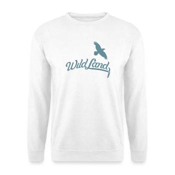 Wild Land Freedom Design de voyage en plein air - Sweat-shirt Unisexe - blanc - Devant