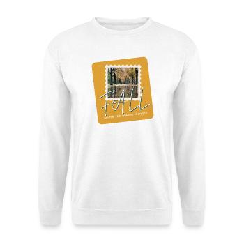 FALL Autumn Trails - Unisex Sweatshirt - white - Front