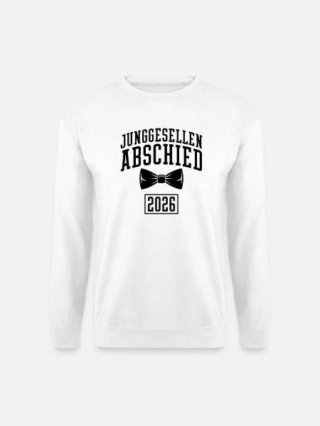 Junggesellenabschied 2026 JGA - Unisex Pullover - Weiß