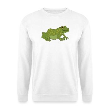 Grenouille Étoile - Sweat-shirt Unisexe - blanc - Devant