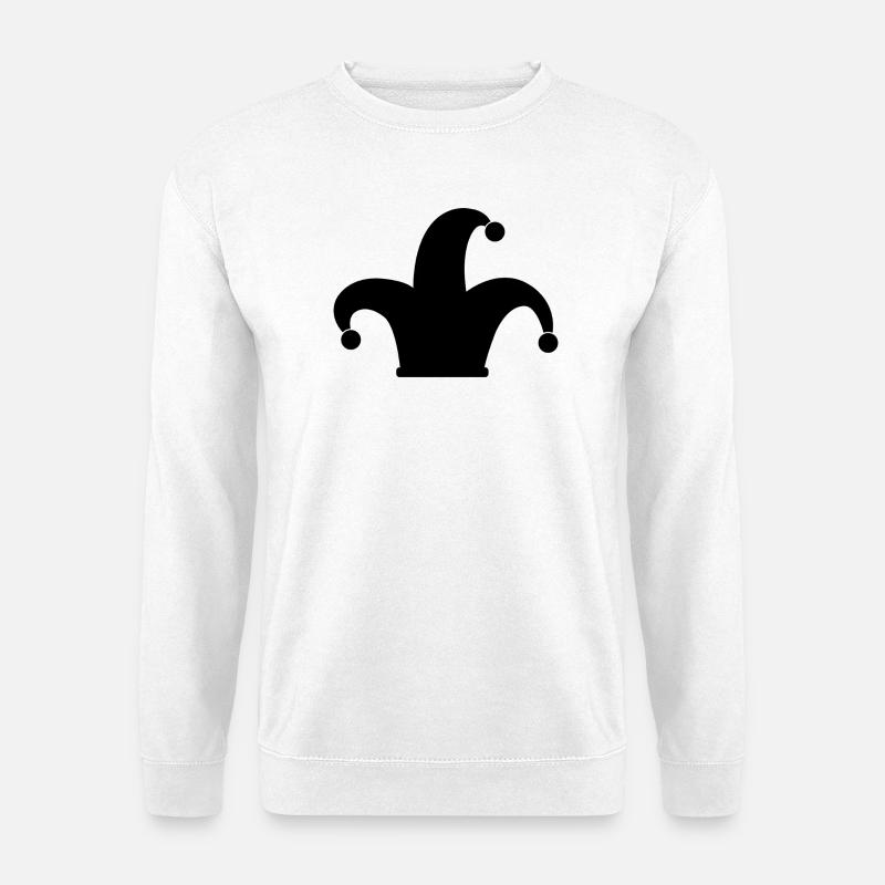 Clownhut - Unisex Pullover - Weiß