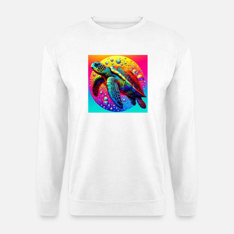 turtle - Unisex Sweatshirt - white