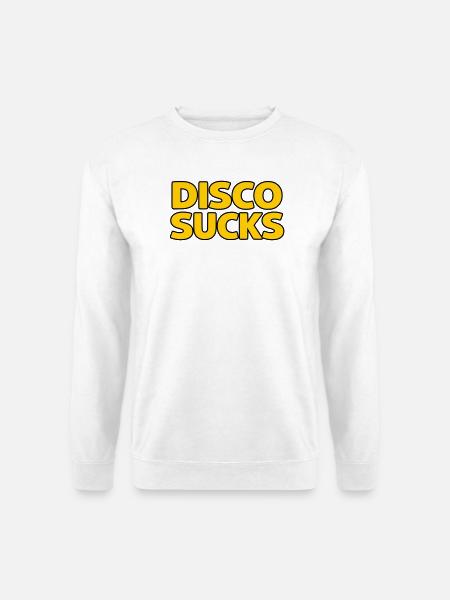 Disco Sucks - Unisex Sweatshirt - white