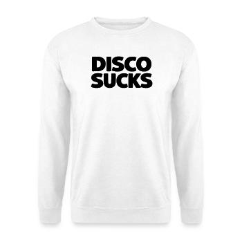 Disco Sucks - Unisex Sweatshirt - white - Front