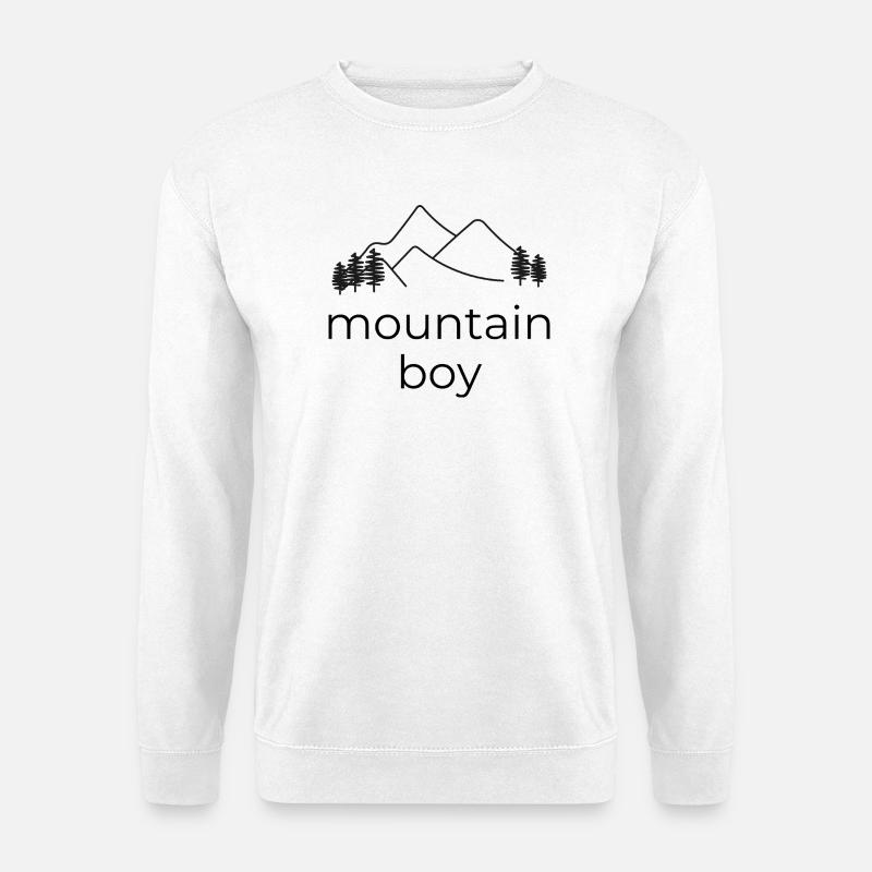 Mountain Boy - Unisex Sweatshirt - white