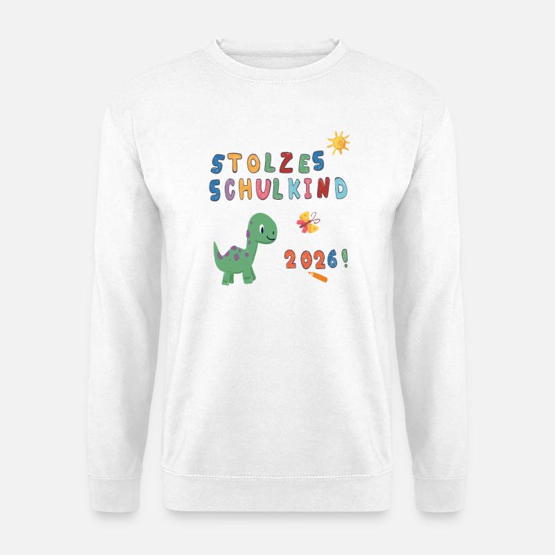 Stolzes Schulkind 2026  - Unisex Pullover - Weiß