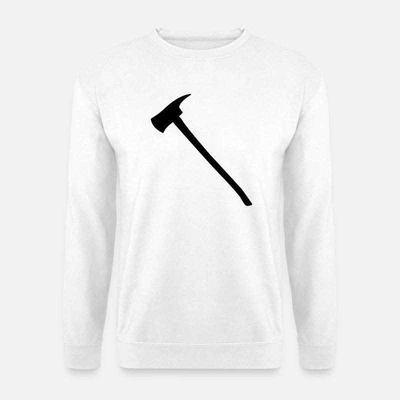 Feuerwehraxt - Unisex Pullover - Weiß