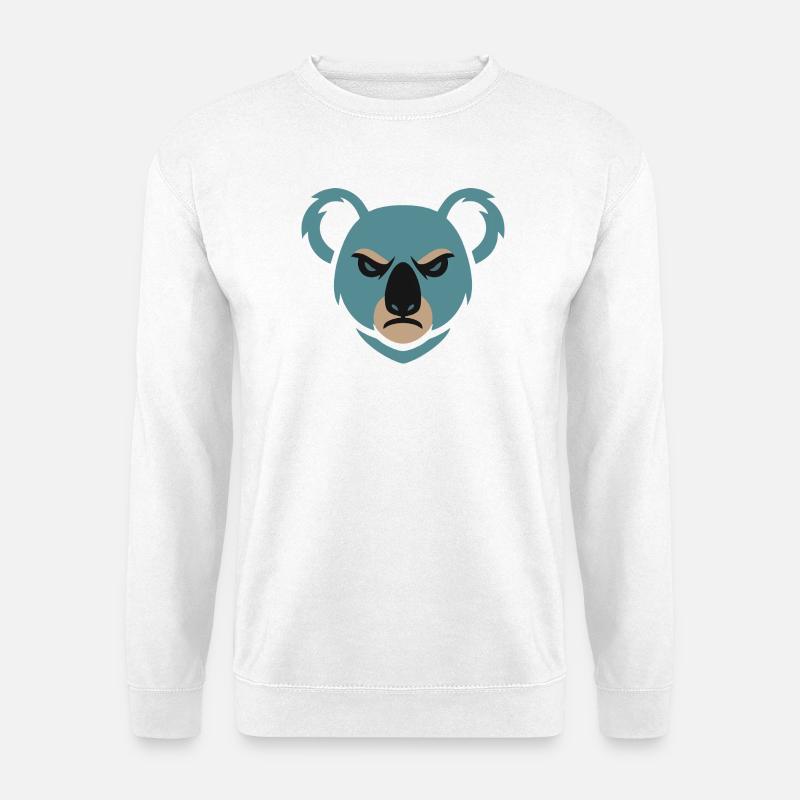 Angry Koala - Unisex Sweatshirt - white