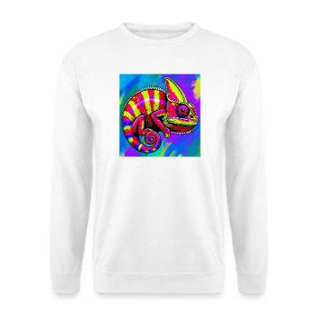 chameleon - Unisex Sweatshirt - white - Front