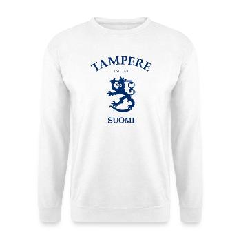 Tampere Suomi Finland Finnland - Unisex Pullover - Weiß - Vorne