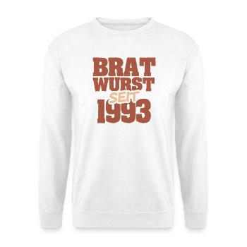 Grillen 1993 - Unisex Pullover - Weiß - Vorne