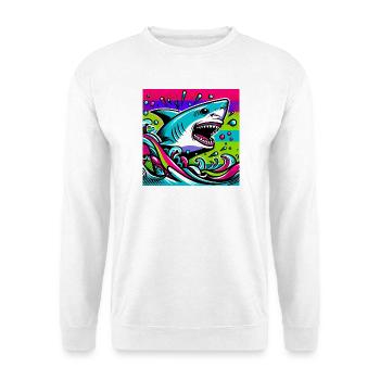 Shark - Unisex Sweatshirt - white - Front
