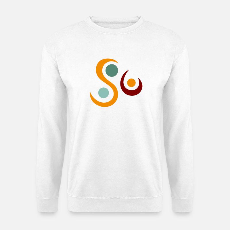 yoga-design_5 - Unisex Pullover - Weiß