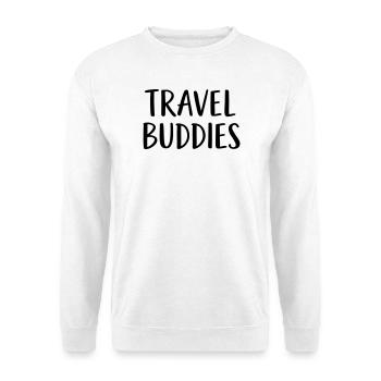 Travel Buddies - Unisex Sweatshirt - white - Front
