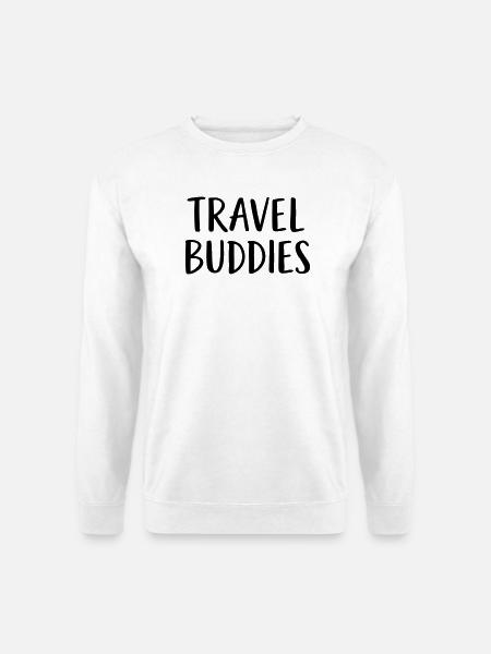 Compagnons de voyage - Sweat-shirt Unisexe - blanc