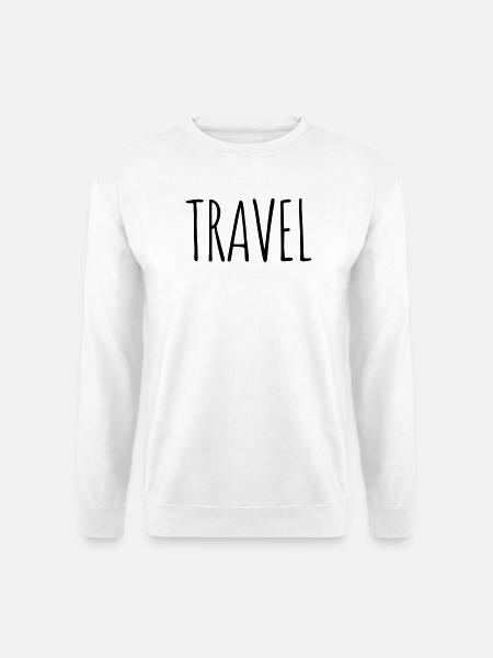 Travel - Unisex Sweatshirt - white