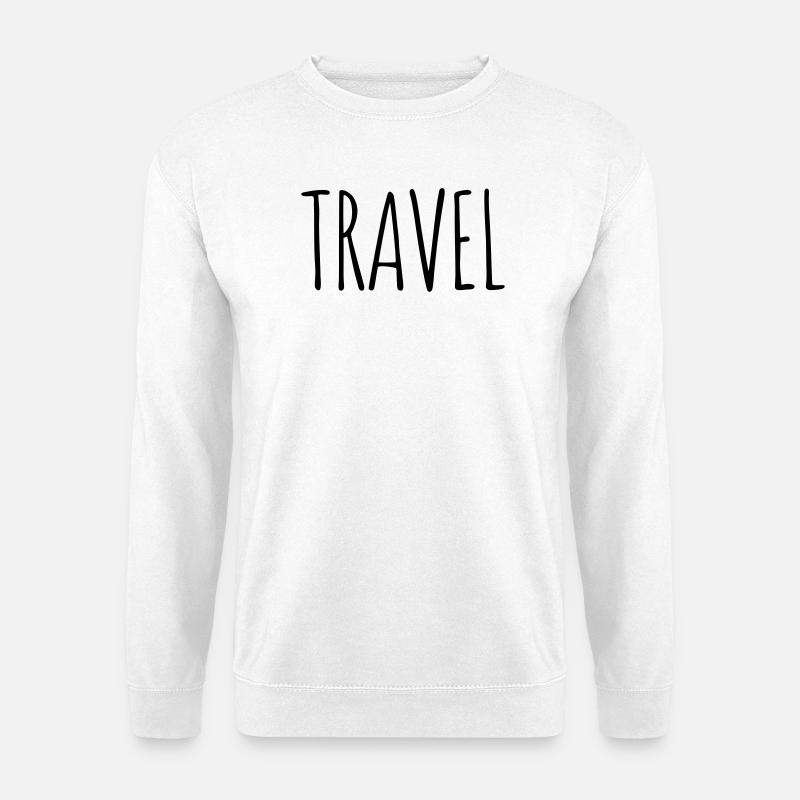 Travel - Unisex Pullover - Weiß