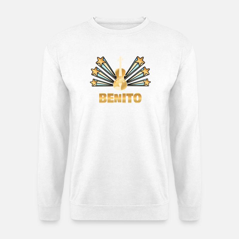 Benito - Unisex Pullover - Weiß