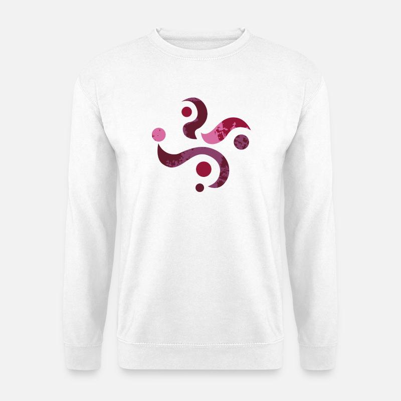 yoga-design_28 - Unisex Pullover - Weiß