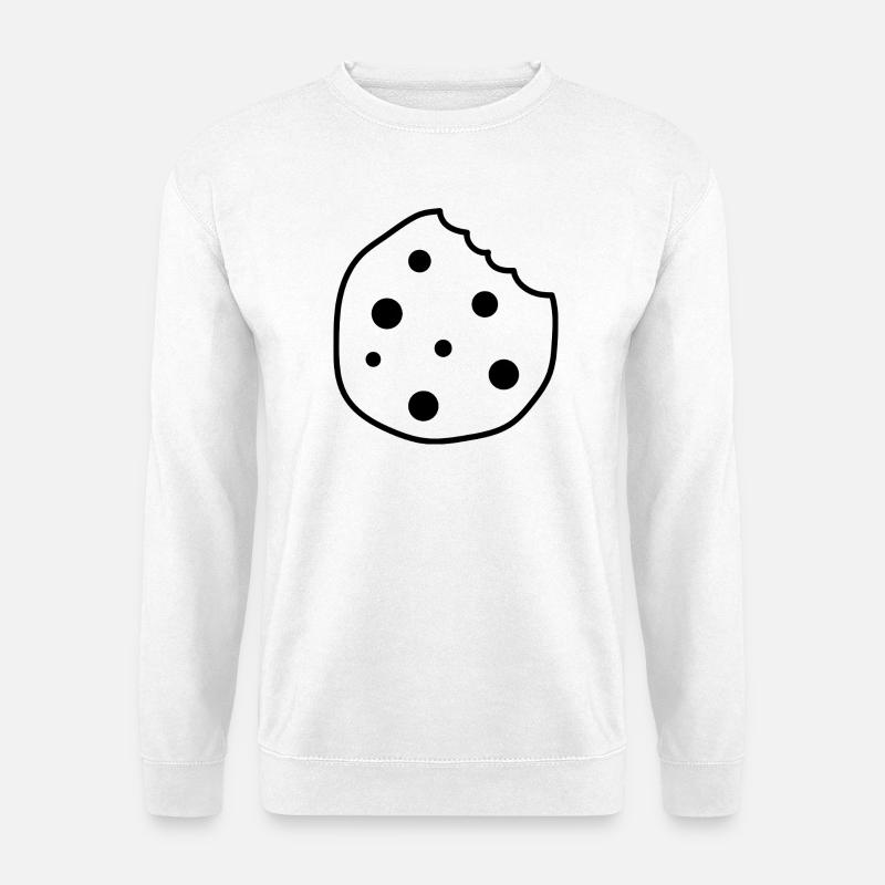 Schokoladenkeks - Unisex Pullover - Weiß