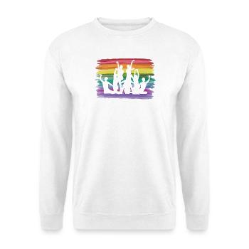 Artistic Swim Team Synchronschwimmen - Unisex Pullover - Weiß - Vorne