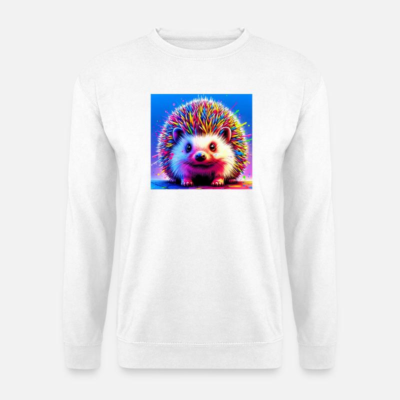 Igel - Unisex Pullover - Weiß