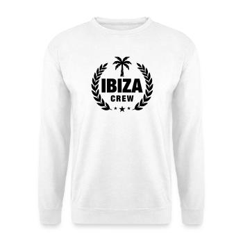 Ibiza Crew - Unisex Pullover - Weiß - Vorne